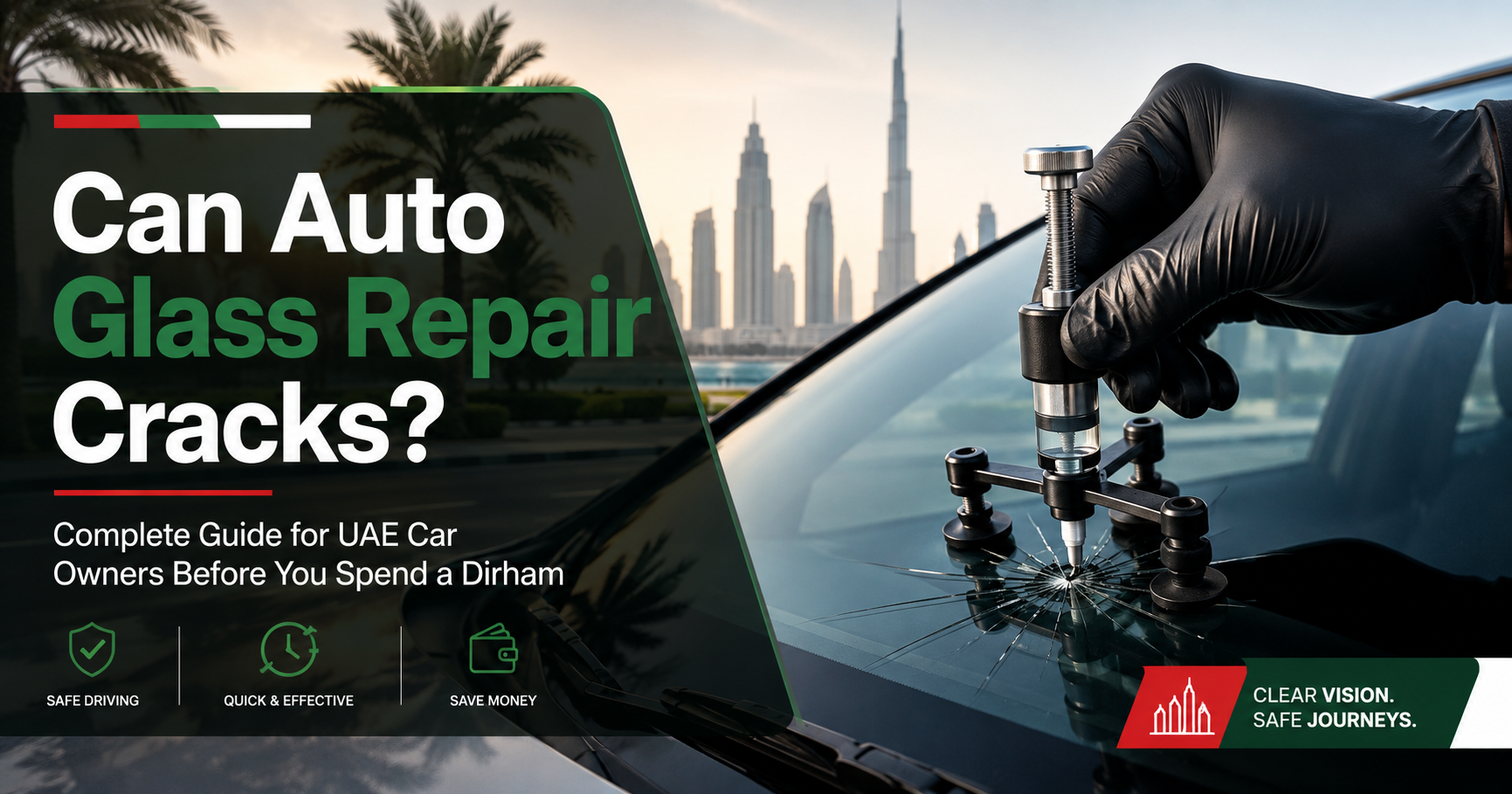 Can Auto Glass Repair Cracks? Complete Guide Before Spending a Dime